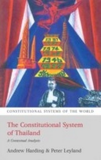 Enlarge image Cover: The Constitutional System of Thailand - Hart Publishing
