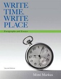 Cover: Write Time, Write Place with MyWritingLab Access Card Package - Longman Publishing Group