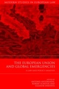 Cover: The European Union and Global Emergencies - Hart Publishing