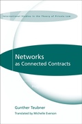 Cover: Networks as Connected Contracts - Hart Publishing