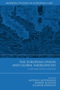 Cover: The European Union and Global Emergencies - Hart Publishing