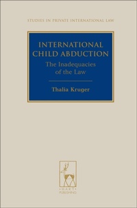 Abbildung von: International Child Abduction - Hart Publishing