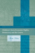 Cover: Children's Socio-Economic Rights, Democracy And The Courts - Hart Publishing