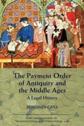 Cover: The Payment Order of Antiquity and the Middle Ages - Hart Publishing
