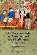 Cover: The Payment Order of Antiquity and the Middle Ages - Hart Publishing