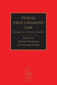 Abbildung von: Public Procurement Law - Hart Publishing