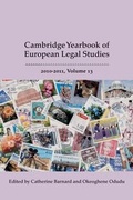 Cover: Cambridge Yearbook of European Legal Studies, Vol 13, 2010-2011 - Hart Publishing