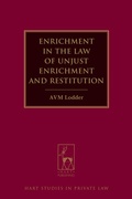 Bild: Enrichment in the Law of Unjust Enrichment and Restitution - Hart Publishing