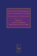 Cover: Constitutionalising the EU Judicial System - Hart Publishing