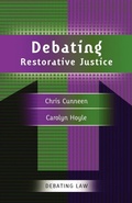 Cover: Debating Restorative Justice - Hart Publishing