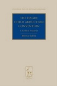 Abbildung von: The Hague Child Abduction Convention - Hart Publishing