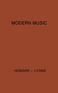 Cover: Modern Music - Praeger Publishers Inc