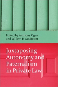 Abbildung von: Juxtaposing Autonomy and Paternalism in Private Law - Hart Publishing