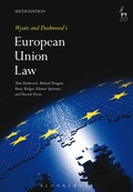 Cover: Wyatt and Dashwood's European Union Law - Hart Publishing