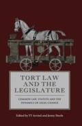 Cover: Tort Law and the Legislature - Hart Publishing