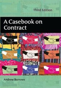 Abbildung von: A Casebook on Contract - Hart Publishing