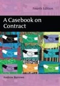 Abbildung von: A Casebook on Contract - Hart Publishing