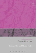 Cover: An Introduction to Competition Law - Hart Publishing