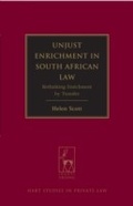 Bild: Unjust Enrichment in South African Law - Hart Publishing