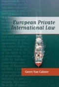 Cover: European Private International Law - Hart Publishing