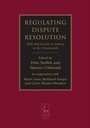 Cover: Regulating Dispute Resolution - Hart Publishing