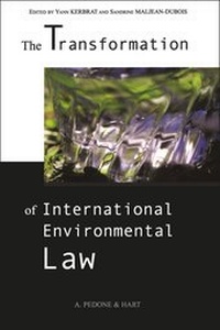 Bild: The Transformation of International Environmental Law - Editions Pedone/Hart