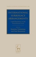 Cover: International Surrogacy Arrangements - Hart Publishing