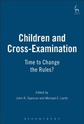 Cover: Children and Cross-Examination - Hart Publishing