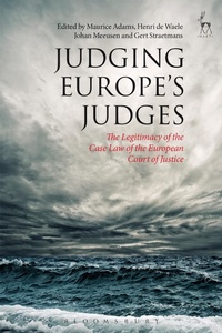 Abbildung von: Judging Europe's Judges - Hart Publishing