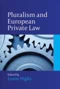 Bild: Pluralism and European Private Law - Hart Publishing