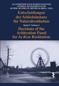 Cover: Decisions of the Arbitration Panel for In Rem Restitution, Volume 5 - Hart/Vienna Publishing