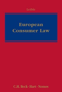 Abbildung von: European Consumer Law - Beck/Hart Publishing