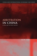 Abbildung von: Arbitration in China - Hart Publishing