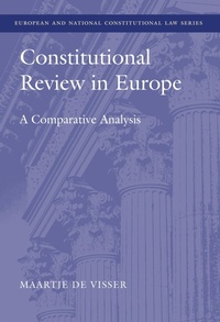 Abbildung von: Constitutional Review in Europe - Hart Publishing