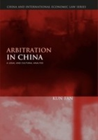Abbildung von: Arbitration in China - Hart Publishing