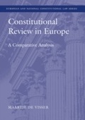 Cover: Constitutional Review in Europe - Hart Publishing