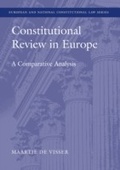 Cover: Constitutional Review in Europe - Hart Publishing