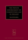 Cover: The Private Enforcement of Competition Law in Ireland - Hart Publishing