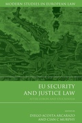 Cover: EU Security and Justice Law - Hart Publishing
