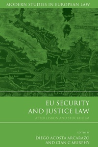 Abbildung von: EU Security and Justice Law - Hart Publishing