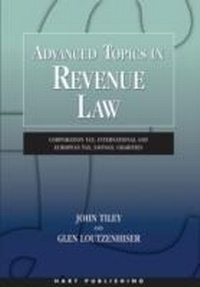 Enlarge image Cover: Advanced Topics in Revenue Law - Hart Publishing
