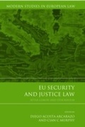 Cover: EU Security and Justice Law - Hart Publishing
