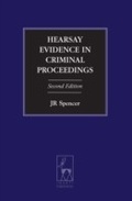 Cover: Hearsay Evidence in Criminal Proceedings - Hart Publishing