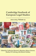 Cover: Cambridge Yearbook of European Legal Studies, Vol 15 2012-2013 - Hart Publishing
