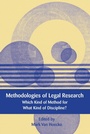 Cover: Methodologies of Legal Research - Hart Publishing