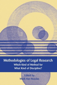 Enlarge image Cover: Methodologies of Legal Research - Hart Publishing