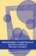 Cover: Methodologies of Legal Research - Hart Publishing