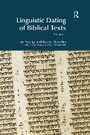 Cover: Linguistic Dating of Biblical Texts - Equinox Publishing Ltd