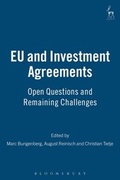Cover: EU and Investment Agreements - Nomos/Hart