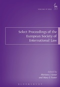 Cover: Select Proceedings of the European Society of International Law, Volume 4, 2012 - Hart Publishing